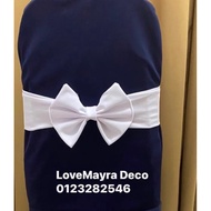 riben sarung kerusi jenis banquet/ plastik