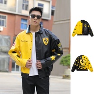 F1 Ferrari Racing Jacket Motorcycle Riding Leather Jaket Men Embroidery Windbreaker original Jeket