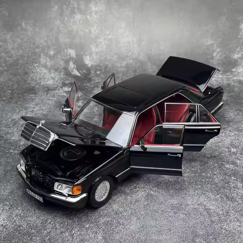 NOREV diecast model 1/18 BZ 560SEL W126 1991 car model static display holiday gift collection