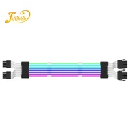 ARGB Power Supply Extension Cable Cord Motherboard RGB Extension Cable for Computer
