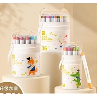 Kuailiwen Washable silky crayon / crayon putar / crayon mewarnai Crayon isi 12 / Crayon isi 24 / cra