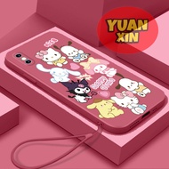 เคสโทรศัพท์ Apple iPhone X iPhone XR iPhone Xs iPhone Xs Max Sanrio อะนิเมะการออกแบบการ์ตูนคิตตี้นุ่ม TPU กรณี