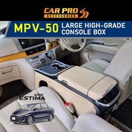 Toyota Estima ACR50 Luxury Premium Armrest Console Box with Wireless Charging &amp; AC 220V Adaptor