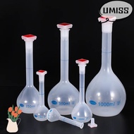 UMISTYDREAM9IQ0 Measuring Flask, with Stopper Long Neck Volumetric Flask, Portable 25/50/100/250/500