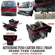 SPARE TYRE CARRIER MITSUBISHI FUSO FB511 FE639 CANTER SPARE TYRE BRACKET