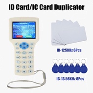 IC Card Reader Writer with 6 Keyfbob and 6 Card / 10 Frequency RFID Copy Encrypted NFC Smart ID