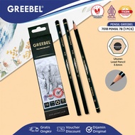 GREEBEL Pencil Graphite Pencil 7B 1 Pcs (Unit) Thick Shading Sketch Drawing Pencil 7018 Grade 7B
