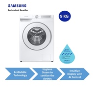 (PRE ORDER) Samsung WW90T634DHH/SP Front Load 9kg Washer | No Dryer Function | Hygiene Steam | Intuitive Display