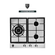 EF Gas Hob 58CM Stainless Steel – HB AG 360 VS A