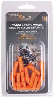 CenterPoint Archery CP400 Select Arrow Replacement Nocks AXCP4N12PK for Exclusive Use with CP400 Sel