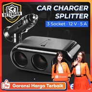 CHOGUS Car Charger 3 Cigarette Lighter Port 12V 5A 60W - BM-001