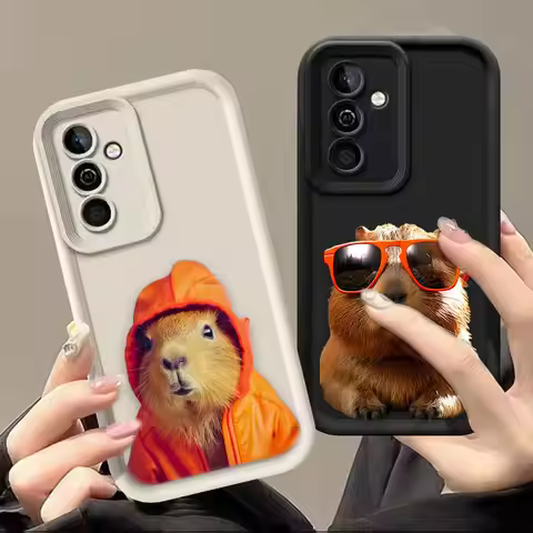Cartoon Cute Capybara Phone Case For VIVO Y400 Y03 Y04 Y17S Y19S Y20 Y21 Y28 Y35 Y36 Y38 Y39 Y50 Y51