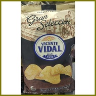 ◈ ➳ — VICENTE VIDAL MADE IN SPAIN REAL POTATO CRISPS, ORIGINAL,CHEESE &ONION, VEGAN POTATO