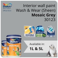Dulux Interior Wall Paint - Mosaic Grey (30123)  - 1L / 5L