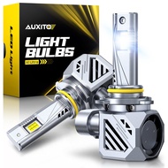 AUXITO HB3 30000LM 9005ล่าสุด140W 2ชิ้นไฟสูงโคมไฟ LED หน้ารถยนต์ความสว่าง1000% กันน้ำได้6500K สีขาว