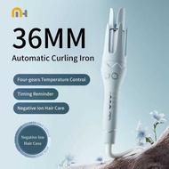 Automatic Curler 36mm Auto Rotating NegativeIon Hair Curling Roller Electric CurlyWaver Iron Styling