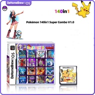 NDS Pokemon 140in1 Game Collection Pocket Monster Box US Version NDS English Game Collection New 3DS/New 3DSXL/DS Series/NDSI