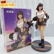 26CM Final Fantasy VII Tifa Lockhart Girl PVC Action Figures Dolls GK Model Collection Room Ornament