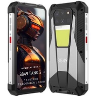 全新(New) • 8849 Tank 3 5G 三防手機《6.79" FHD+, 16+512Gb, 露營燈, 夜視鏡, 23800mAh, 反向充電, NFC, 3咭槽》