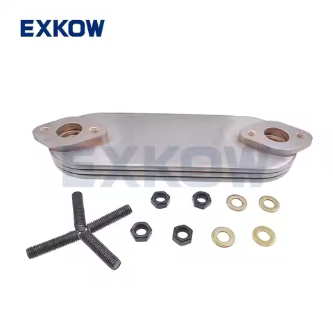 KOWZE Engine Oil Cooler for TOYOTA HILUX 2L 3L 5L LN85 LN200 LN166 LN141 LAN15 LAN25 LAN35 2001- Hia