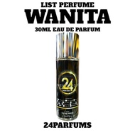 list perfume wanita 24 parfums