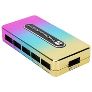 Thermalright ARGB HUB Controller Rev.A Used SATA Power Supply,Support 10 Groups of ARGB Fans Hub, 10