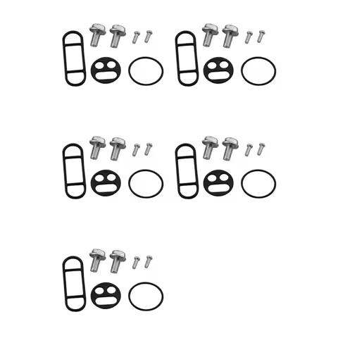 Upgraded-5X Motorcycle Fuel Petcock Repair Kit Seal Kit 18-2727V For Kawasaki KLX250R KLX300 DR250