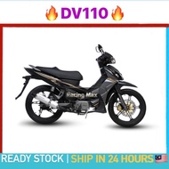 DEMAK DV110 COVER SET ORIGINAL BLACK HITAM DV 110 BODY COVER COMPLETE SET COVERSET CAVER KAVER COLOUR PART