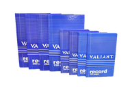 High Quality Paper Material Valiant Record Book (150/200/300/500 pages available)