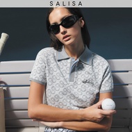 SALISA - KNIT POLO SS24 Crop Light Wool (Imported Italian Yarn) เสื้อโปโล