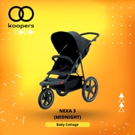 Koopers Nexa 3-Wheeler Jogger Stroller | EN1888 Approved