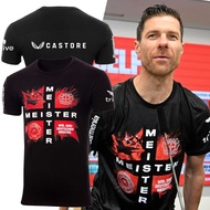 Bayer 04 Leverkusen 2324 Season  BUNDESLIGA Champion T-shirt Home Jersey Alonso Same Style