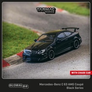 T64G-009-MB - Tarmac 1/ Mercedes-Benz C 63 AMG Coup Black Series Matte Black