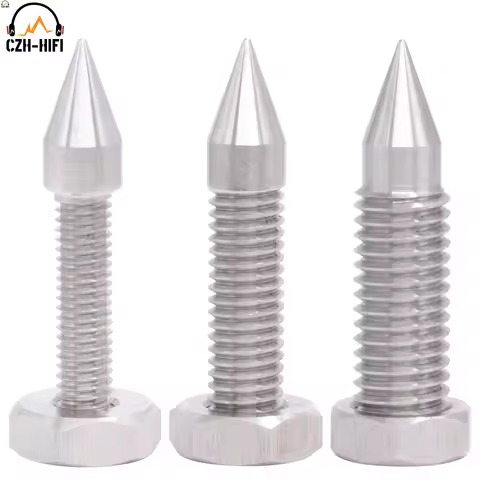 Stainless Steel Spike Feet Hifi Audio AMP Monitor Instrument DAC Radio Subwoofer Speaker Isolation S