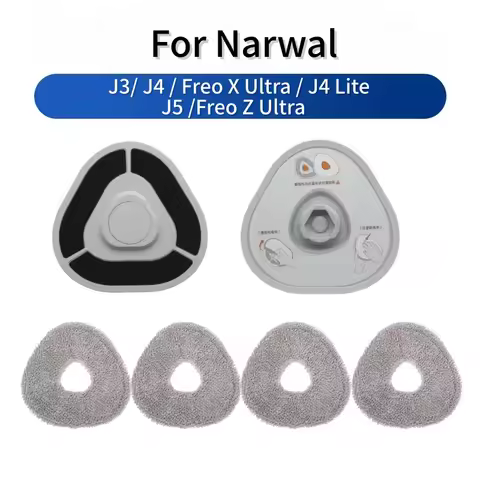For Narwal J3/ J4 / Freo X Ultra / J4 Lite /J5 / Freo Z Ultra Robot Vacuum Cleaner Accessory Mop Bra