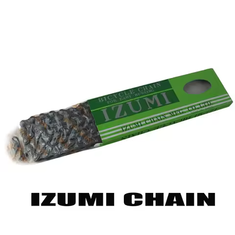 New Arrival Japan IZUMI Track Single Speed Chain/Fix Gear Bicycle Black Colour CHIAN MTB Ultralight 
