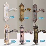 Silent Bedroom Wholesale Universal Solid Wood Room Replacement Lock Old-fashioned Handle Door Lock R