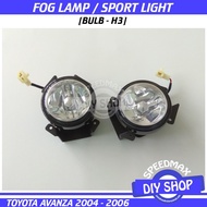 [OEM FOG LAMP] Toyota Avanza 2004 2005 2006 2008 2009 2010 2011 2012 2013 2014 2015 2016 Oem Fog Light