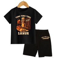 Daily Outfit Tungtungtung Sahur And Friend Anomali Baju Budak Lelaki Set