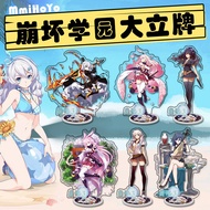 Honkai Impact Anime Acrylic Standing Card Plaque Decoration Birthday Gift