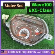 HONDA WAVE100 / EX5 CLASS METER ASSY SPEEDOMETER W100 WAVE 100 LAMA SPEED SPEEDO MITER SET EX5CLASS 