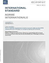 IEC 61347-2-7 Amd.2 Ed. 3.0 b:2021, Amendment 2 - Lamp controlgear - Part 2-7: Particular requiremen