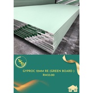 GYPROC GYPSUM BOARD 12MM RE (GREEN)