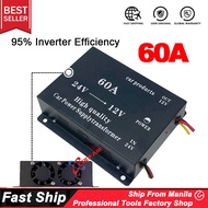 10A / 30A / 60A 360W Car Power Supply Converter Step Down Inverter 24V To 12V