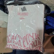 周邊 BLACKPINK 演唱會周邊 T恤 L碼 白色 粉色logo 2023正品 未拆封 收藏好物 成色全新 價格可聊 需要私聊