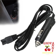 GIOVANNI Car Refrigerator Lead Cable, 2 Pin Lead Plug DC 12V Mini Fridge Lead Plug Wire, Power Cord 