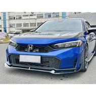 Honda Civic FE 2025 Facelift Lsr Front Lips Gloss Black (1 pcs design ✔️)