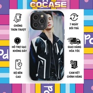 HYUNJIN STRAY KIDS iphone case Jacket, very cool leather, sharp TPU plastic to protect the camera