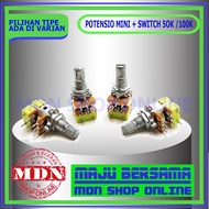 100k b100k mini stereo potentiometer + switch