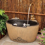 Outdoor Wash Basin Sink Mop Basin Courtyard Outdoor Villa Sink Garden Yard Terrace Mop Basin Waterin
